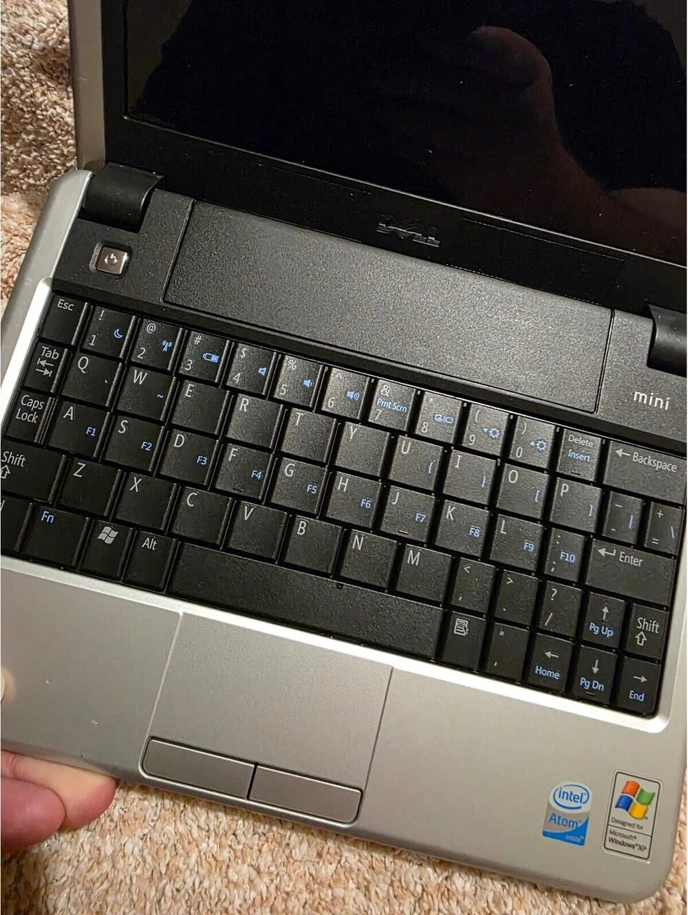 Vtg Dell Inspiron 910 Mini Laptop Windows XP Home Edition